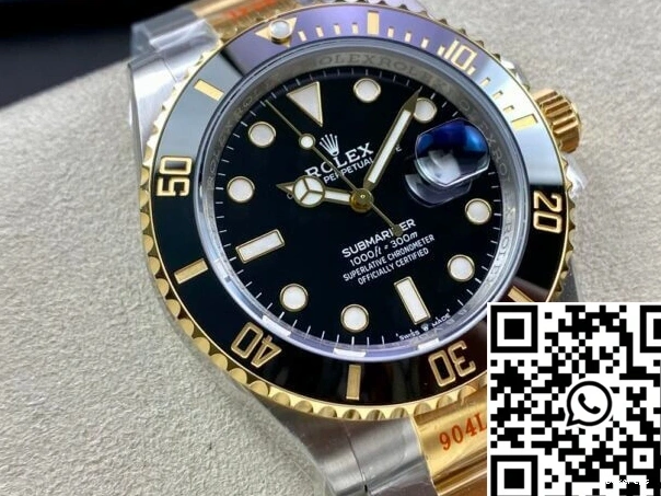 Bezel Submariner Rolex 41MM VS Black Factory M126613LN-0002 0514